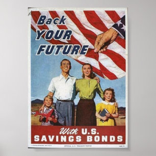 WWII patriotisches Plakat/retten Bindungen Poster