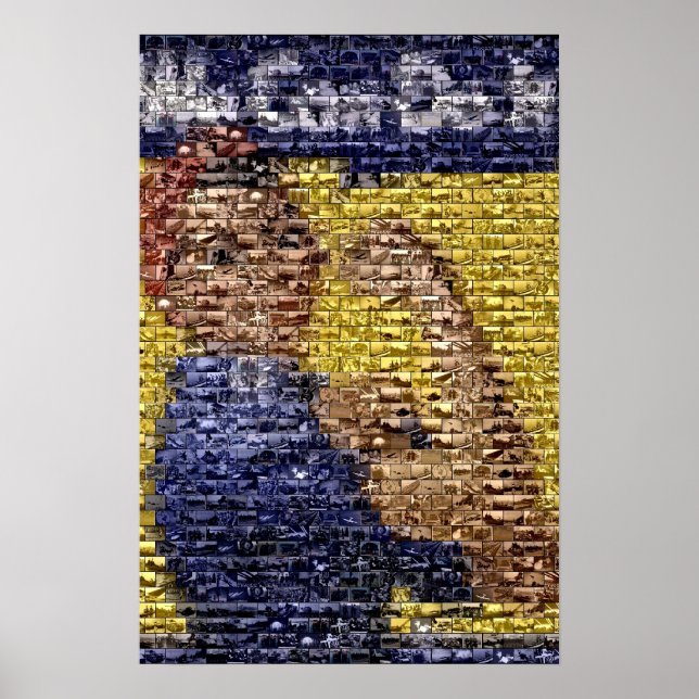 WWII Rosie the Riviter montage Poster (Vorne)