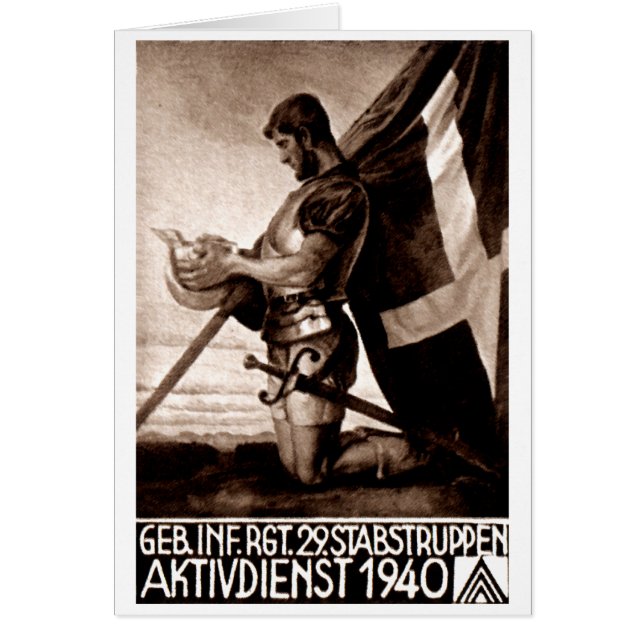 WWII-Schweizer Poster (Vorne)