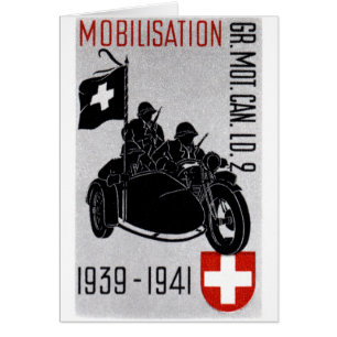 WWII Schweizer überholtes Motorrad