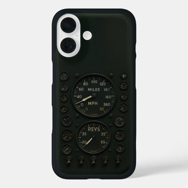 WWII Spitfire iPhone-Hülle iPhone 16 Hülle (Rückseite)