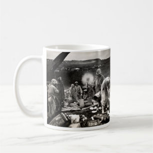 WWII US Marinesoldaten auf Iwojima Kaffeetasse