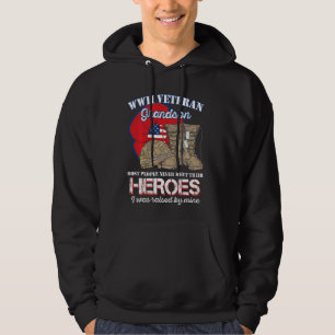 Wwii Veteran Enkel Die meisten Menschen treffen si Hoodie