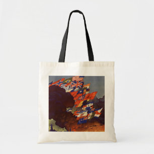 WWII Vintage Poster Bag Tragetasche