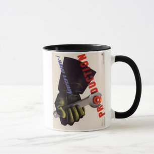 WWII Vintage Poster Tasse