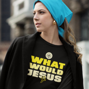 WWJD – Empathie statt Ego Langarmshirt Tri-Blend Shirt