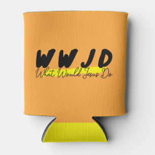 WWJD Getränkekühler – „Was würde Jesus tun“ Dosenkühler