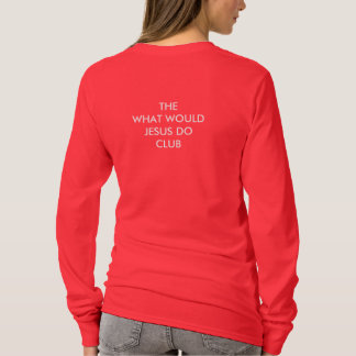 WWJD, verbinden den Verein T-Shirt