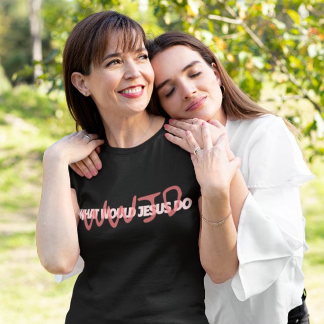 WWJD – What Would Jesus *Actually* Do? Tee (Von Creator hochgeladen)