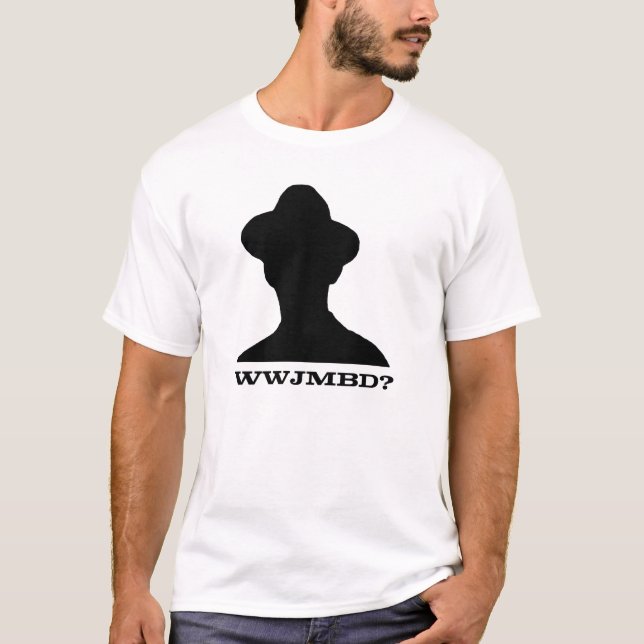 WWJMBD, was Bräunung John-Moses wurde, tun? T-Shirt (Vorderseite)