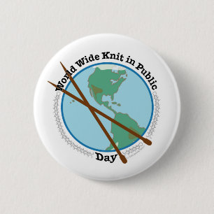WWKIPDAY Amerika Knopf Button