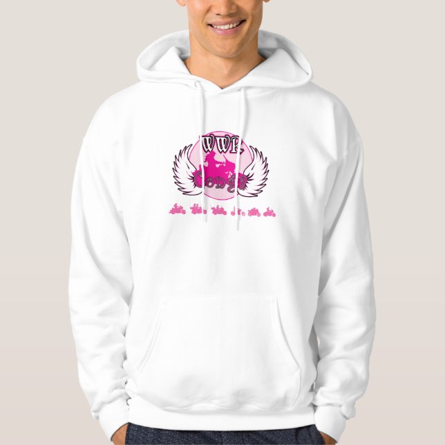 WWR Conga-Logo Hoodie (Vorderseite)