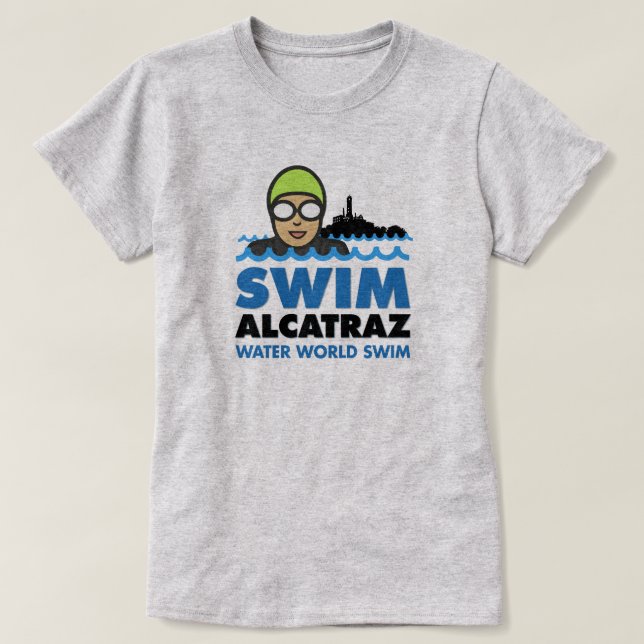 WWS Swim Alcatraz T-Shirt (Design vorne)