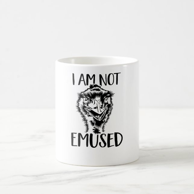 WWU Read Bird Emu Australia Bird Liebe Kaffeetasse (Mittel)
