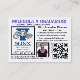 WWW.5LINX.NET/L533845 @ IST IHR EIGENER CHEF VISITENKARTE