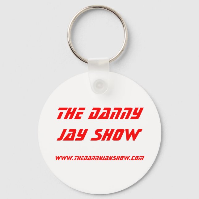www.thedannyjayshow.com, The Danny Jay Show Schlüsselanhänger (Vorderseite)