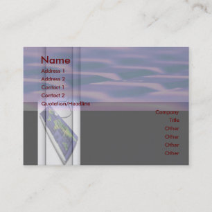 WWW - World Wide Web Business Card Visitenkarte