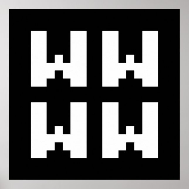 WWWW | LOL Japanisch Internet Slang Poster (Vorne)