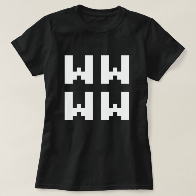 WWWW | LOL Japanischer Internet Slang T - Shirt (Design vorne)