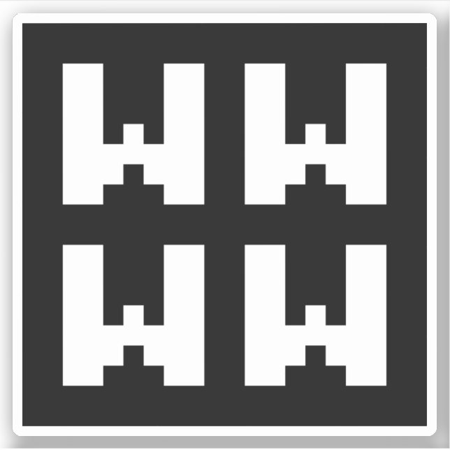 WWWW | LOL Sticker Internet (Devant)