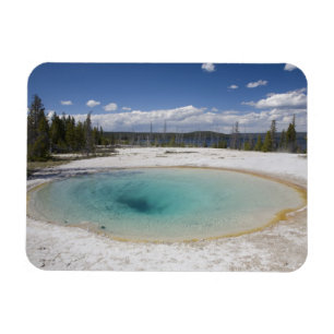 WY, Yellowstone-Nationalpark, West Thumb Geyser Magnet