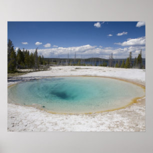 WY, Yellowstone-Nationalpark, West Thumb Geyser Poster