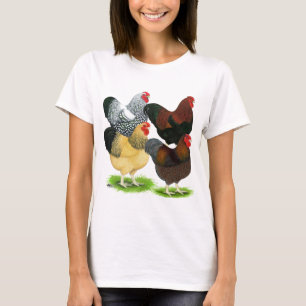 Wyandotte: Hahn-Zusammenstellung T-Shirt