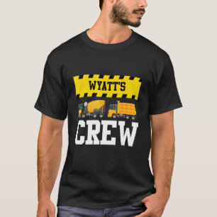 Wyatt Crew Konstruktion Custom Dumptruck Dump Truc T-Shirt