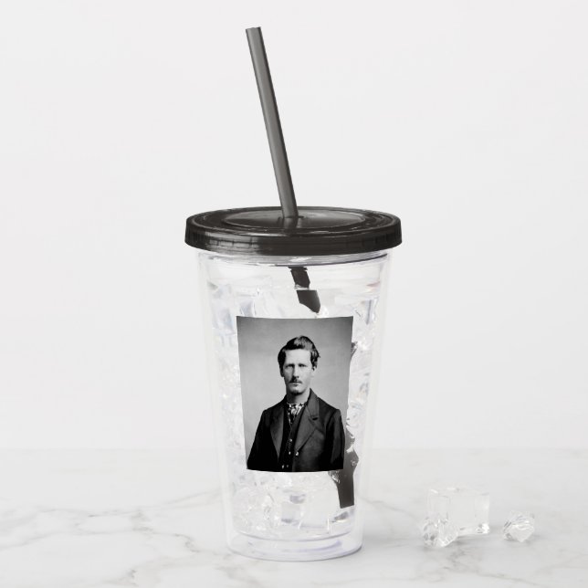Wyatt Earp: Lawman, Gunfighter, Saloon Keeper Acryltrinkbecher (Vorderseite Ice)