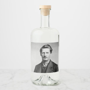 Wyatt Earp: Lawman, Gunfighter, Saloon Keeper Alkoholflaschenetikett