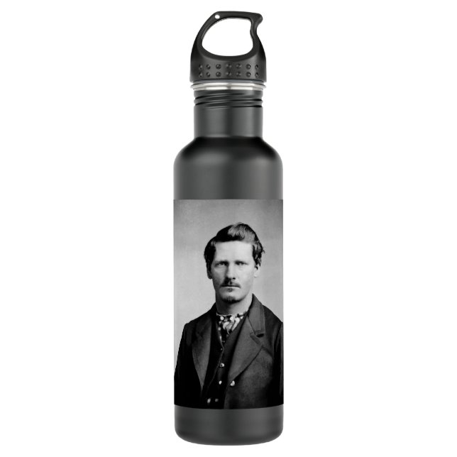 Wyatt Earp: Lawman, Gunfighter, Saloon Keeper Edelstahlflasche (Vorderseite)