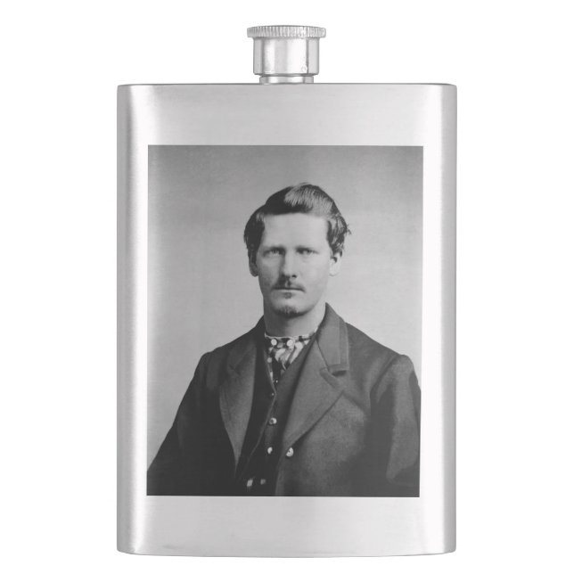 Wyatt Earp: Lawman, Gunfighter, Saloon Keeper Flachmann (Vorderseite)