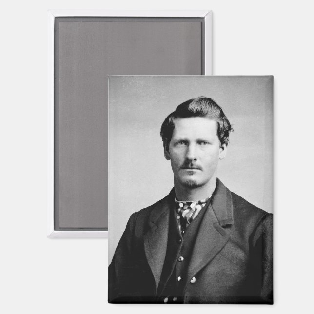 Wyatt Earp: Lawman, Gunfighter, Saloon Keeper Magnet (Vorderseite/Rückseite)