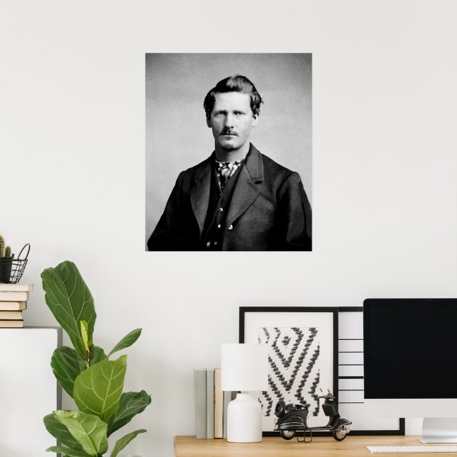 Wyatt Earp: Lawman, Gunfighter, Saloon Keeper Poster (Heimbüro)