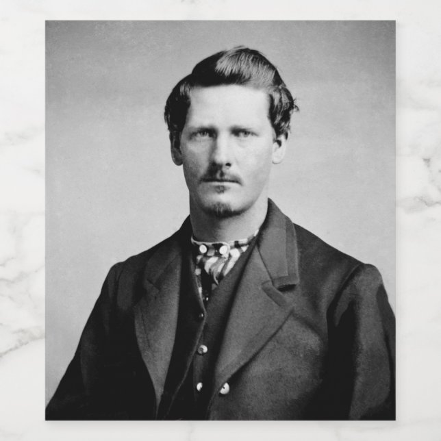 Wyatt Earp: Lawman, Gunfighter, Saloon Keeper Weinetikett (Einzelnes Label)