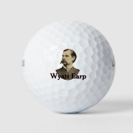 Wyatt Earp ⚖️ Lawman Marshall Old Grabstein Golfball