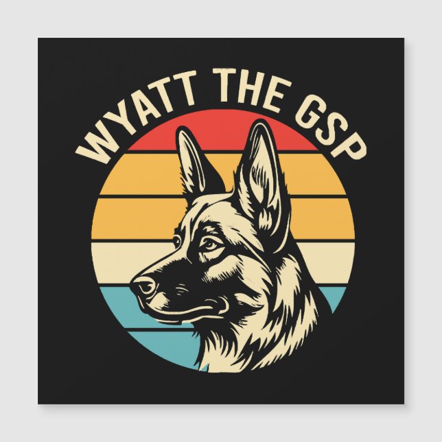 Wyatt GSP Magnetkarte (Vorderseite)