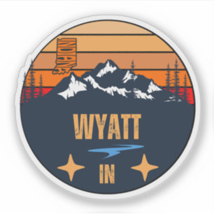 Wyatt, Indiana Aufkleber
