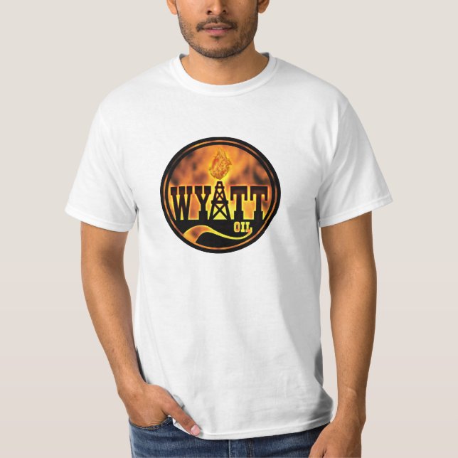 Wyatt Öl-Atlas zuckte T - Shirt (Vorderseite)