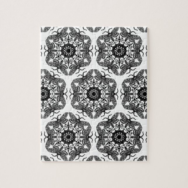 Wycinanka Motten-Muster (Vertikal)