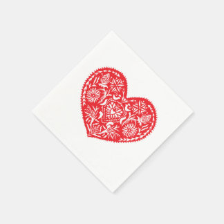 Wycinanki Napkins Serviette