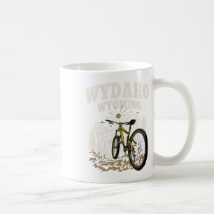 Wydaho Wyoming Mountainbiken Radfahrer Cyclist Kaffeetasse