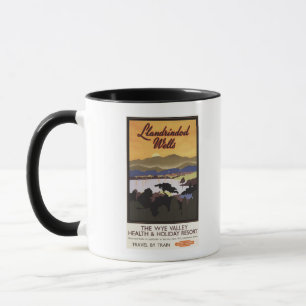 Wye Valley Resort British Rail Poster Tasse