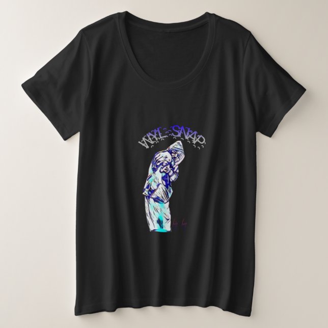 Wyl Snap Große Größe T-Shirt (Design vorne)