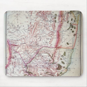 Wylds Militärskizze von Zululand, 1879 Mousepad