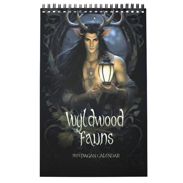 Wyldwood Fauns 2024 Calendrier païen (Protection)