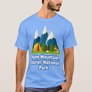 Wynn Mountain Glacier Nationalpark T-Shirt