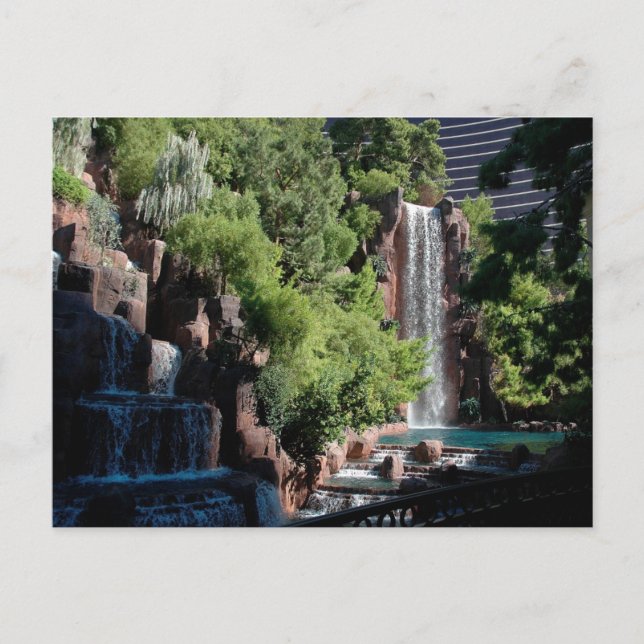 Wynn Wasserfall Postkarte (Vorderseite)