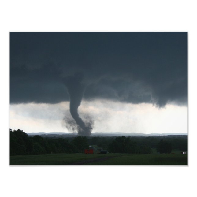 Wynnewood, OK EF4 Tornado Photo Print (Devant)