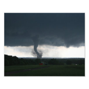 Wynnewood, OKAY Foto-Druck des Tornado-EF4 Fotodruck